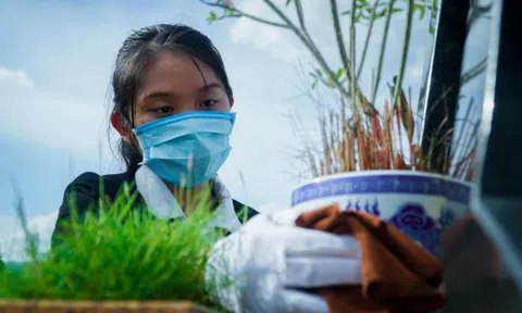 Né COVID-19, khách nhộn nhịp đua nhau cúng online dịp lễ Vu lan